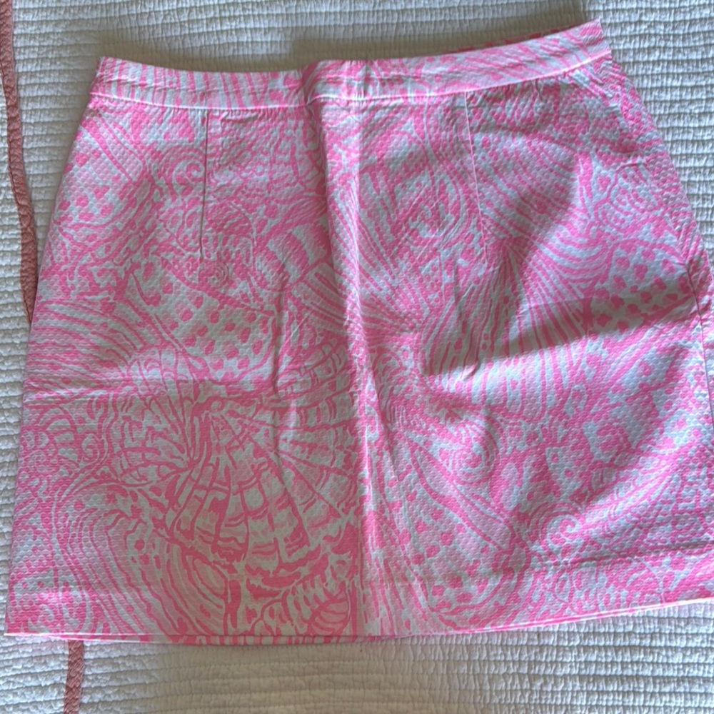 Lilly Pulitzer Pink Patterned Women's Skirt